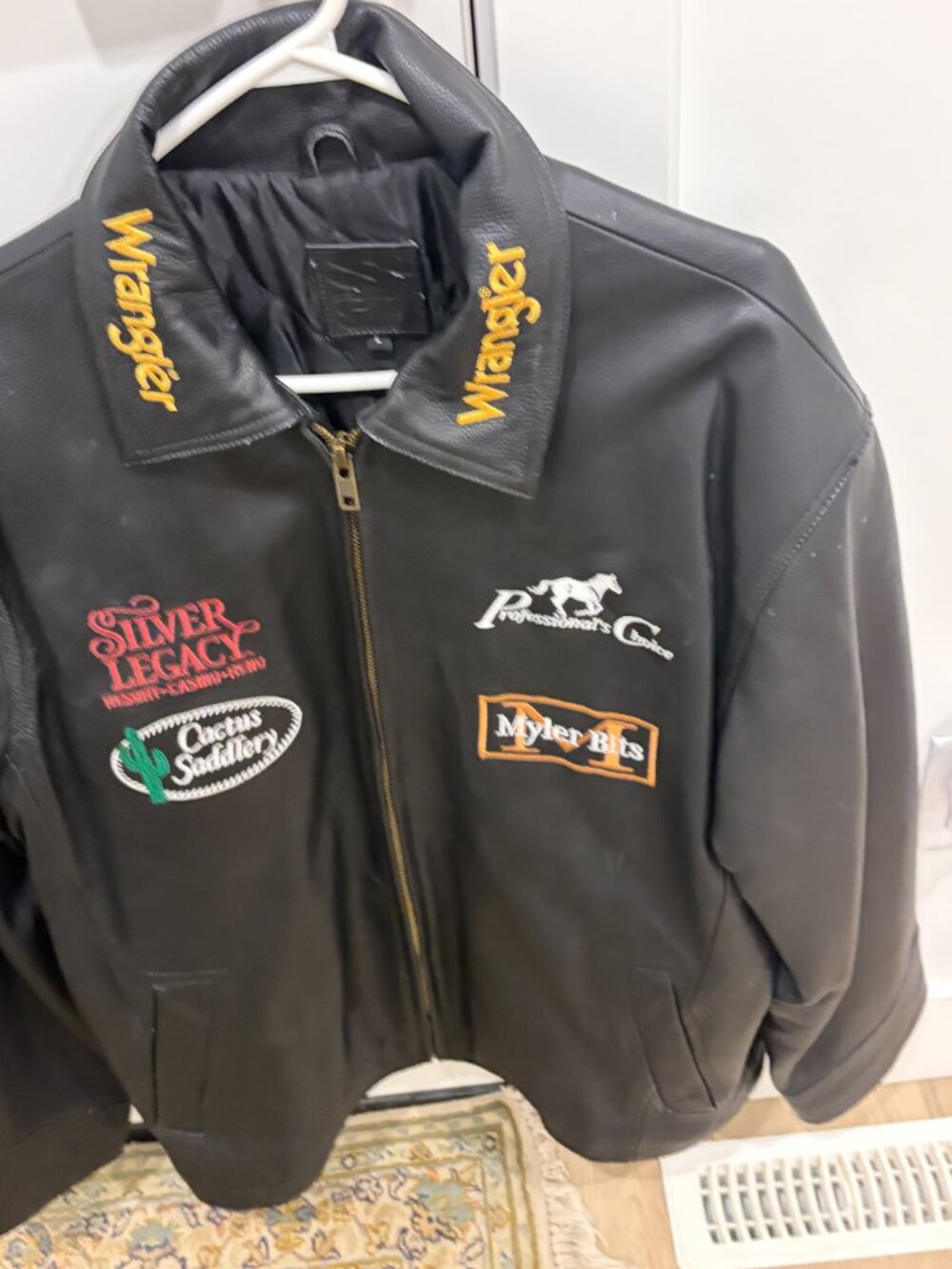 Reno Rodeo 2008 Contestant Leather Jacket - Picture 6 of 6